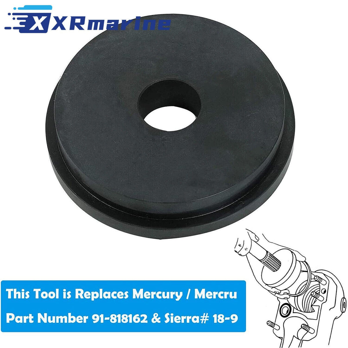 Install Driver Tool for Mercruiser Alpha One Gen Two Bravo Bellow Retainer Ring — Australia Local Warehouse