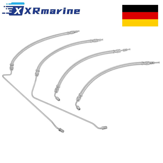 Trim Tilt Hydraulic Ram Cylinder Hose Kit For Mercruiser Alpha 1 Gen 2 16-3/16" — Germany Local Warehouse