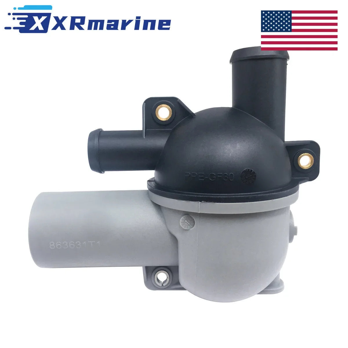 For Mercury Mercruiser Inboard Manual Drain Water Distribution Housing 863631T1 — United States Local Warehouse