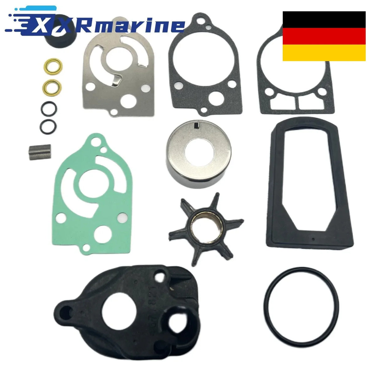 Water Pump Impeller Kit 46-77516A3 Mercury Outboards 30 35 40 50 60 70 HP — Germany Local Warehouse