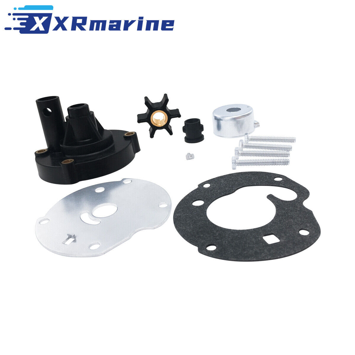 Water Pump Impeller Kit for Johnson Evinrude 6 HP Outboard Motors 0763758 — United States Local Warehouse