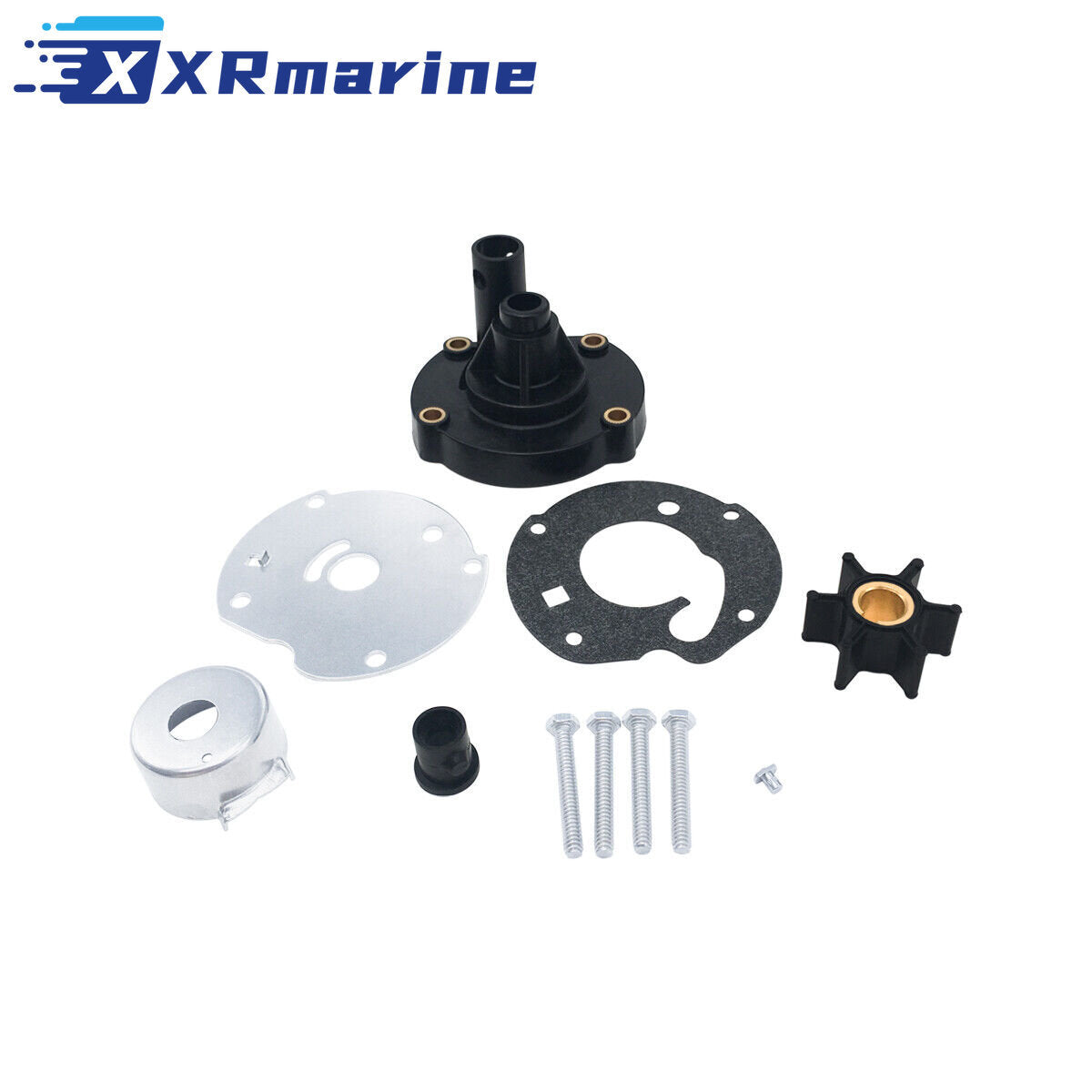 Water Pump Impeller Kit for Johnson Evinrude 6 HP Outboard Motors 0763758 — United States Local Warehouse