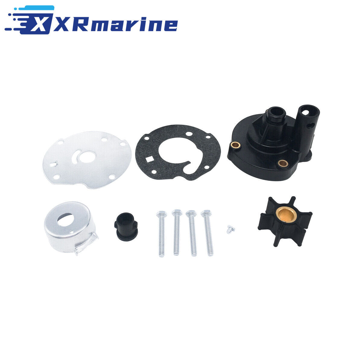 Water Pump Impeller Kit for Johnson Evinrude 6 HP Outboard Motors 0763758 — United States Local Warehouse