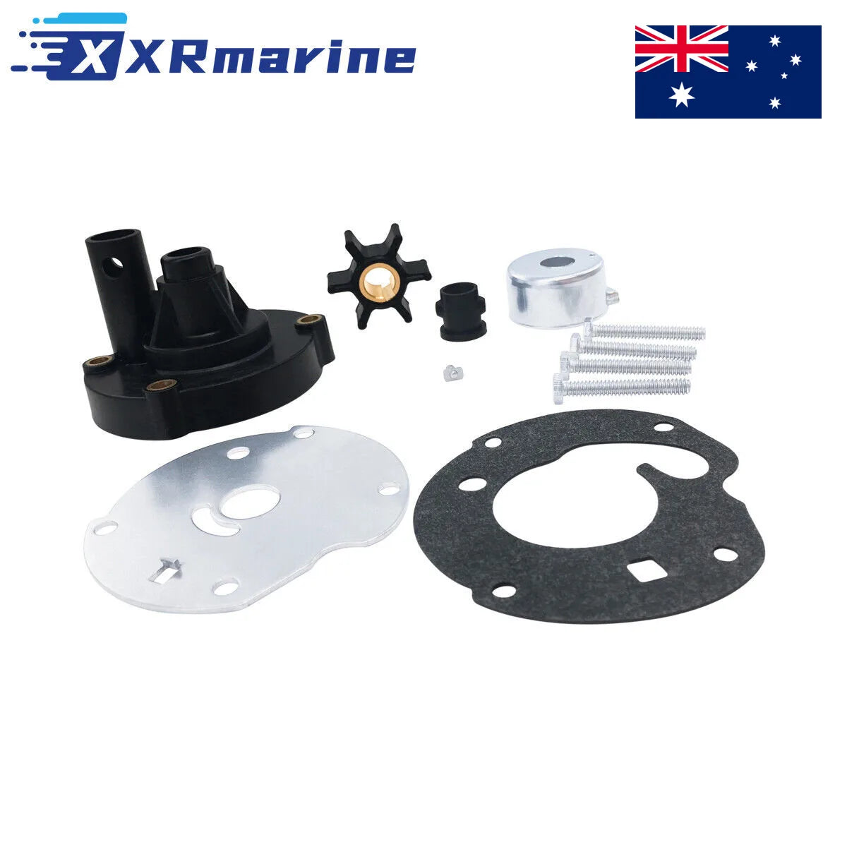 Water Pump Impeller Kit for Johnson Evinrude 6 HP Outboard Motors 0763758 — Australia Local Warehouse
