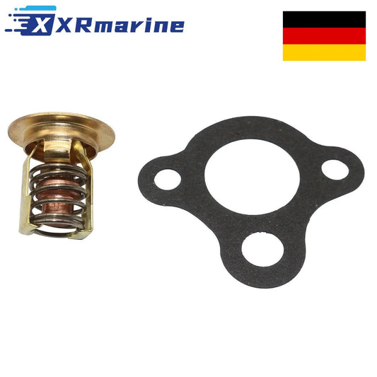 Thermostat Kit 140° F / 60 ° C 59078 for Mercruiser Models 2.5 3.0 L 120 140 HP — Germany Local Warehouse