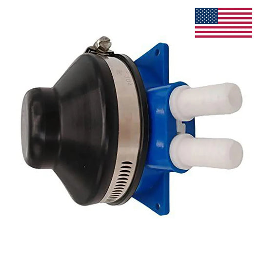 Yacht Bilge RV Toilet Wash Basin Sink Foot Water Pump with Self-Priming — United States Local Warehouse