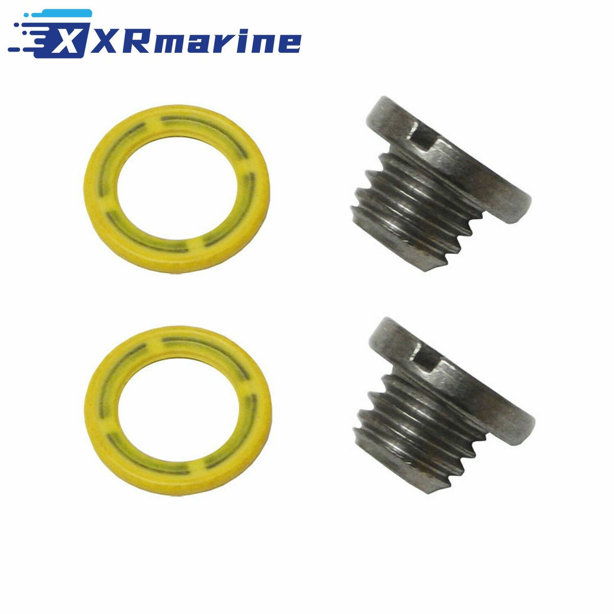 2 PCS Marine Drain Plug Screw Kits 10-79953Q2 for Mercury MERCRUISER 10-79953A2 — Germany Local Warehouse