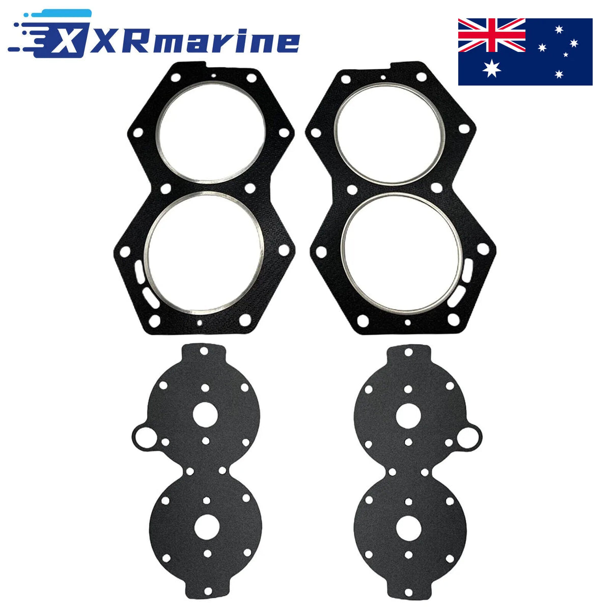 EVINRUDE JOHNSON V4 88 90 100 110 115 140 HP 318358 HEAD & COVER GASKET 2 Set — Australia Local Warehouse