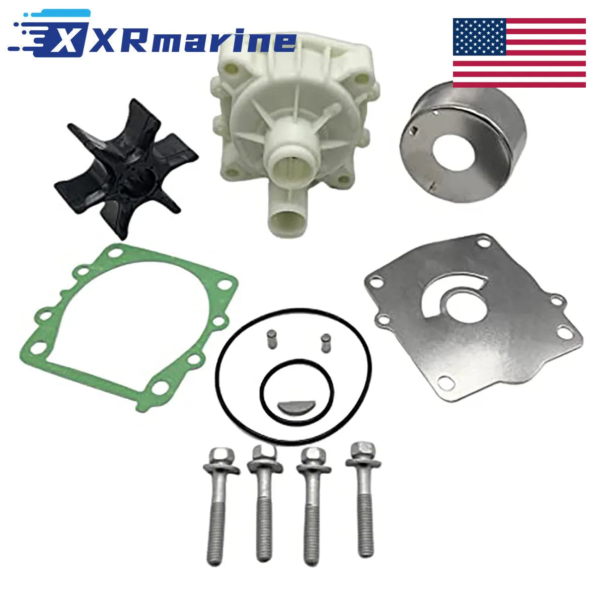 61A-W0078 Water Pump Impeller Kit 150 175 200 250 HP 2stroke for Yamaha Outboard — United States Local Warehouse