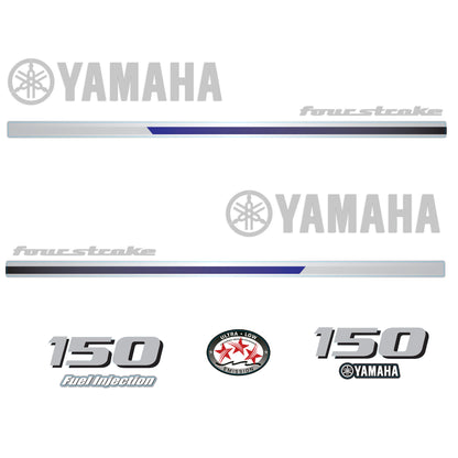 Yamaha 4-Stroke 115hp Outboard Motor Cowling Cover Sticker - Image 2 - XRmarine
