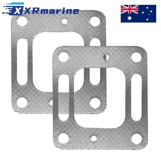 FOR MERCRUISER EXHAUST RISER ELBOW MANIFOLD GASKETS 4.3 5.0 5.7 350 — Australia Local Warehouse