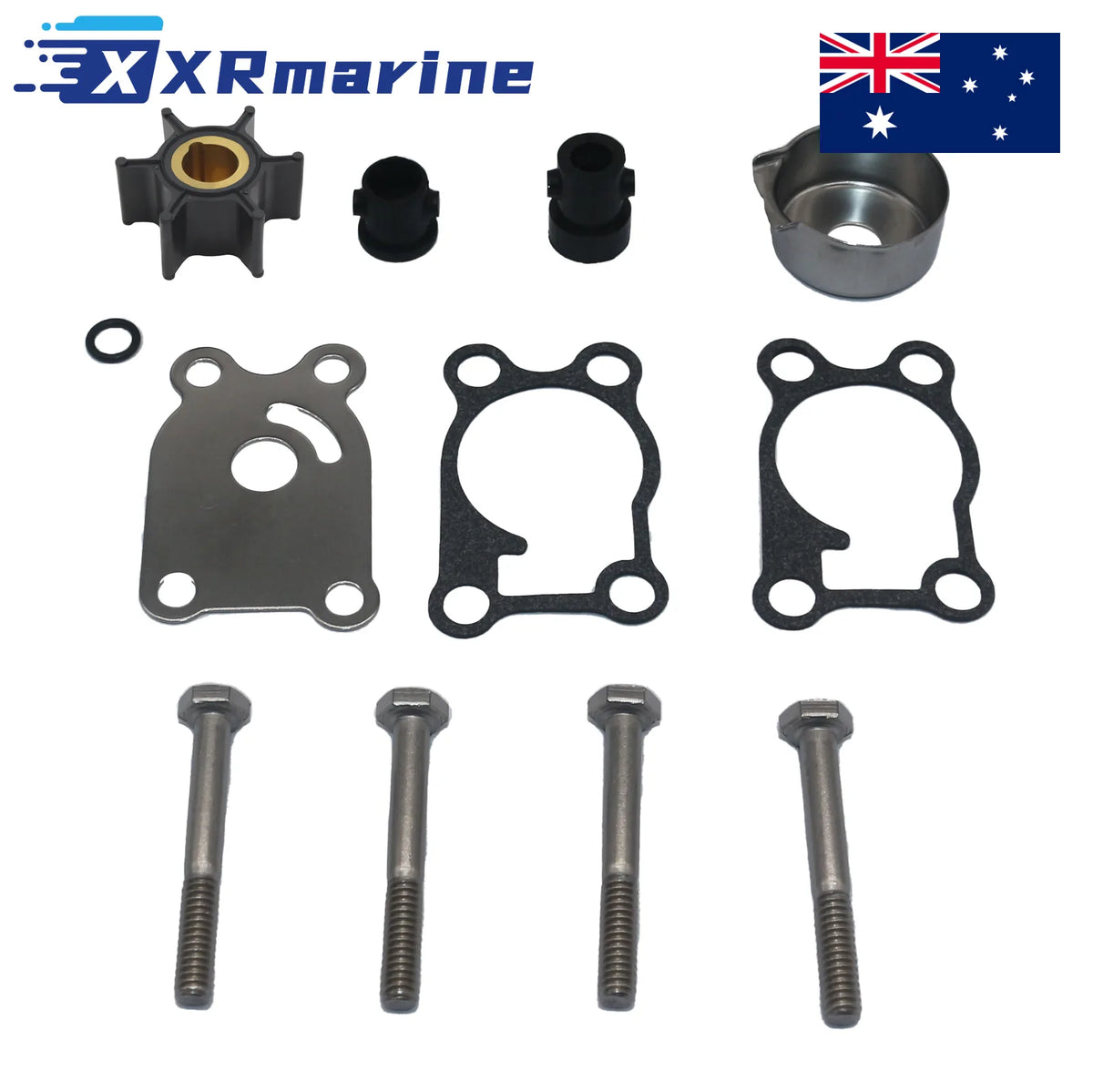 Water Pump Impeller Kit for Johnson Evinrude 396644 18-4529 4 4.5 5 6 7.5 8 HP — Australia Local Warehouse