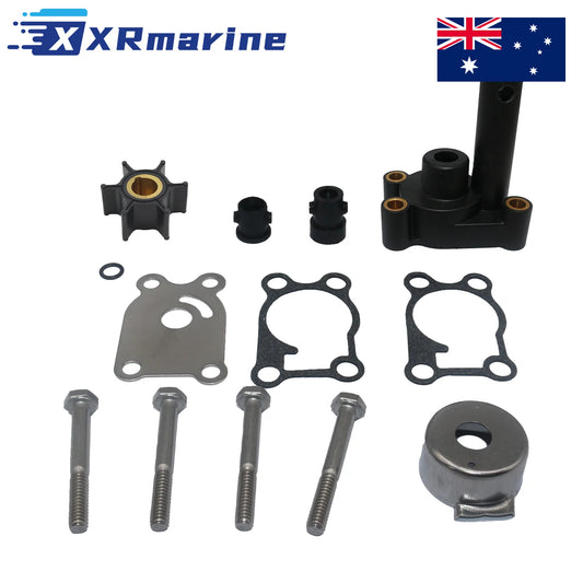 Water Pump Impeller Kit for Johnson Evinrude 6 7.5 8 HP 396644 with Housing — Australia Local Warehouse