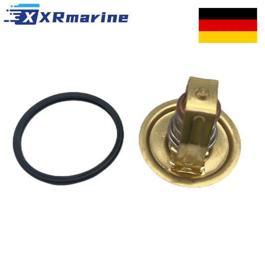 Thermostat Kit 60°C for Volvo Penta AQ115 AQ130 MD2 MD3 MD11 876097 875781 — Germany Local Warehouse