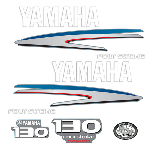 Yamaha 4-Stroke 130hp EFI Outboard Motor Cowling Cover Sticker - Image 2 - XRmarine