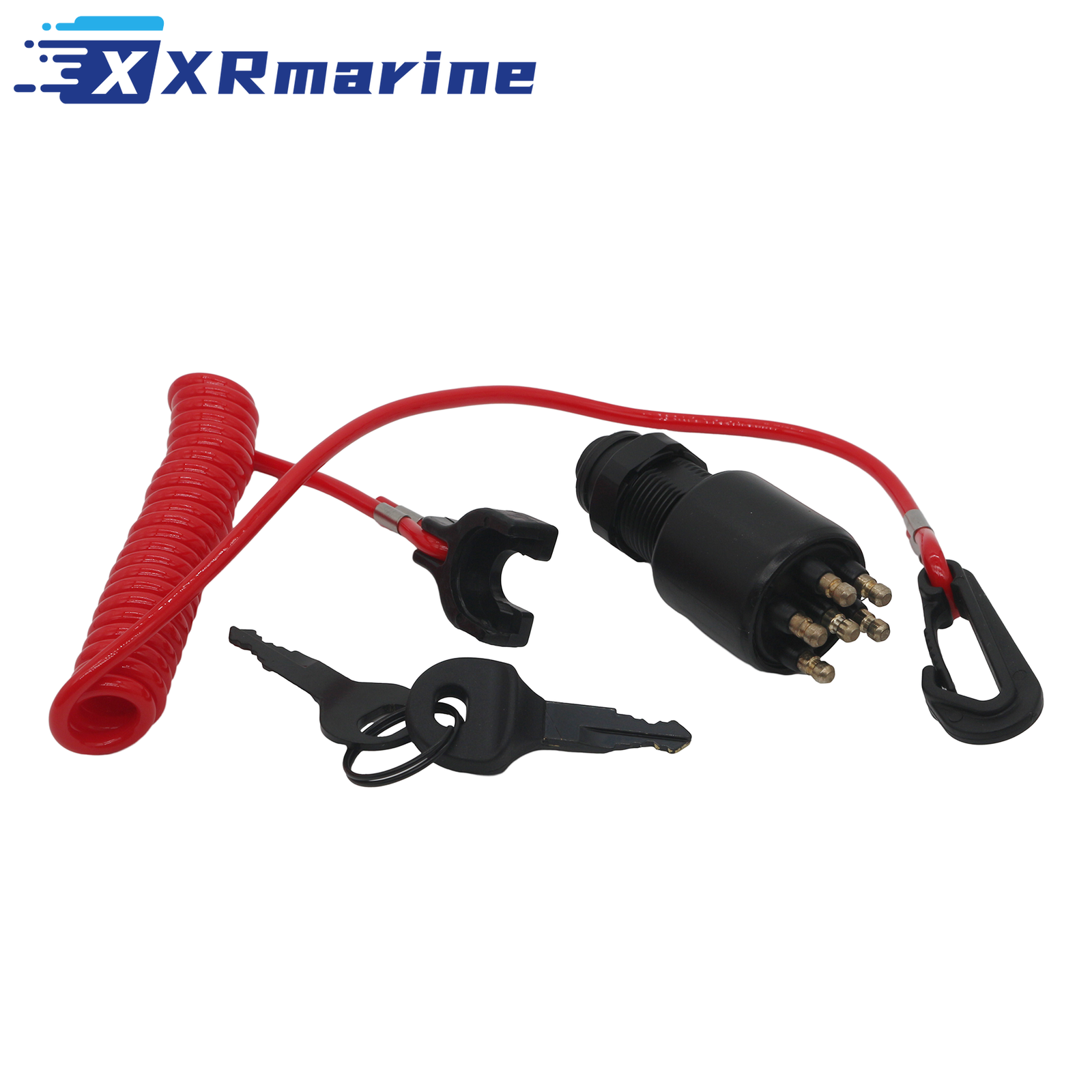 Ignition Switch with Key For OMC Johnson Evinrude Boat Outboard Motor 5005801 — Australia Local Warehouse