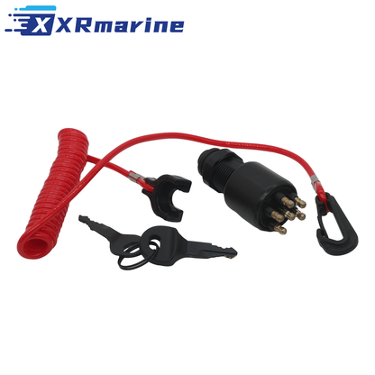 Ignition Switch with Key For OMC Johnson Evinrude Boat Outboard Motor 5005801 — Australia Local Warehouse