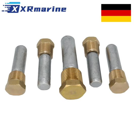 5Pcs Zinc Anode For Yanmar 6LY 6LP 4LHA Engines 119574-18790 119574-44150 — Germany Local Warehouse