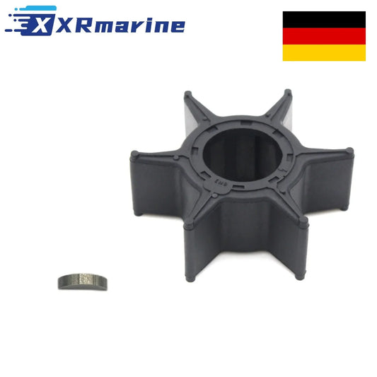 Water Pump Impeller Kit 6H3-44352 For Yamaha Outboard 40 50 55 60 70 HP with Key — Germany Local Warehouse