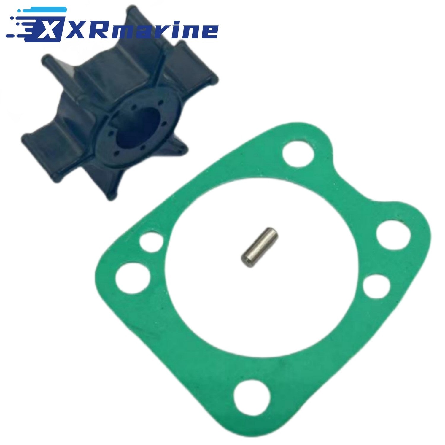 Water Pump Impeller Kit With Pin 6E0-44352-00 For Yamaha Outboard 4 5 6 HP — Australia Local Warehouse