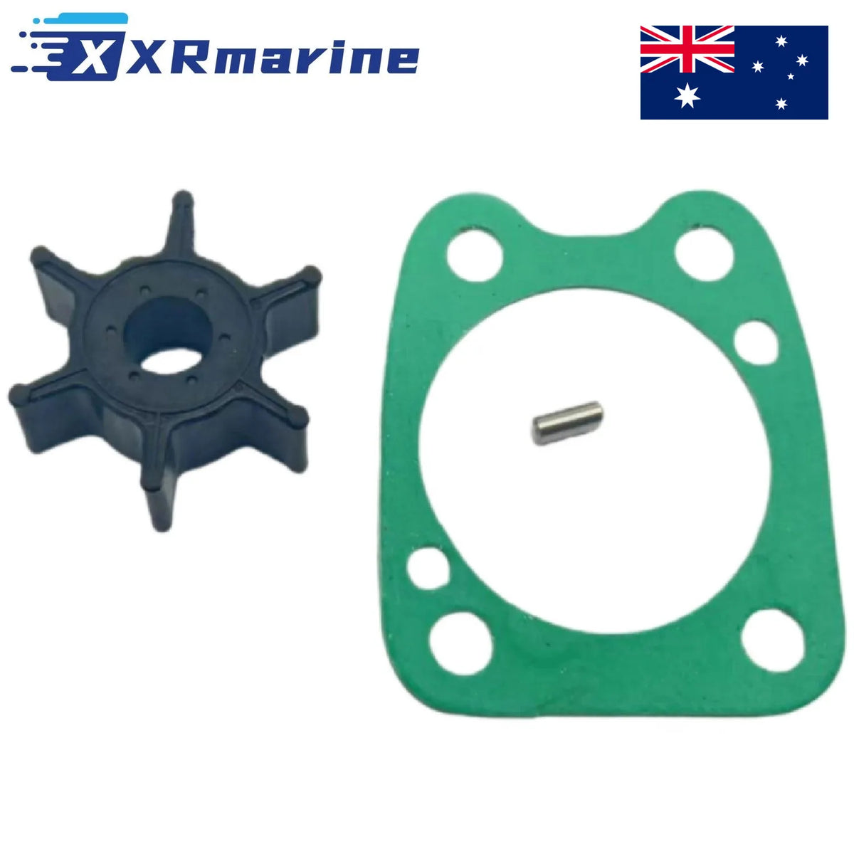 Water Pump Impeller Kit With Pin 6E0-44352-00 For Yamaha Outboard 4 5 6 HP — Australia Local Warehouse